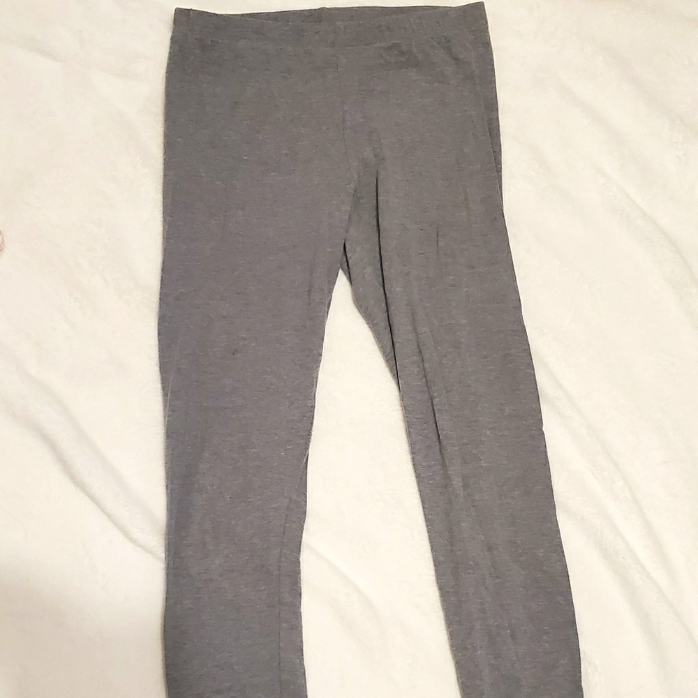 Girls Light Gray Leggings